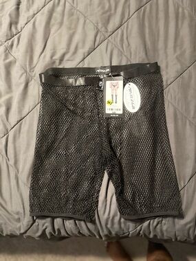 Dolls Kill Poster Girl Black Mesh Shorts Brand New Size Large